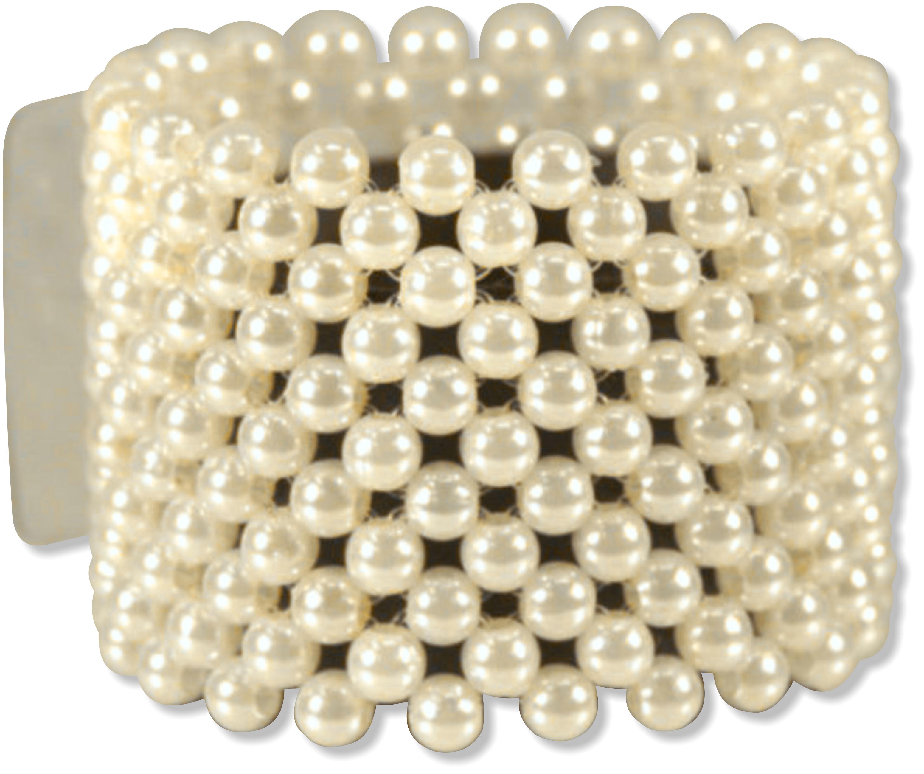 Classic Champagne Flower Bracelet