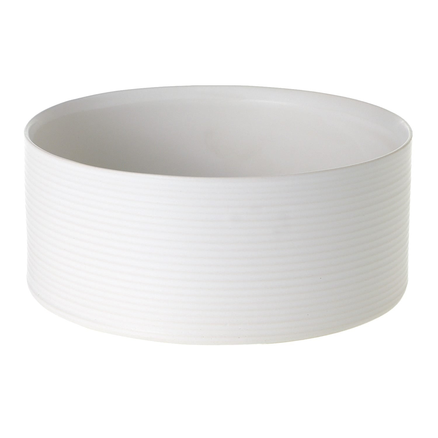 9 x 4 Decatur White Ceramic Bowl