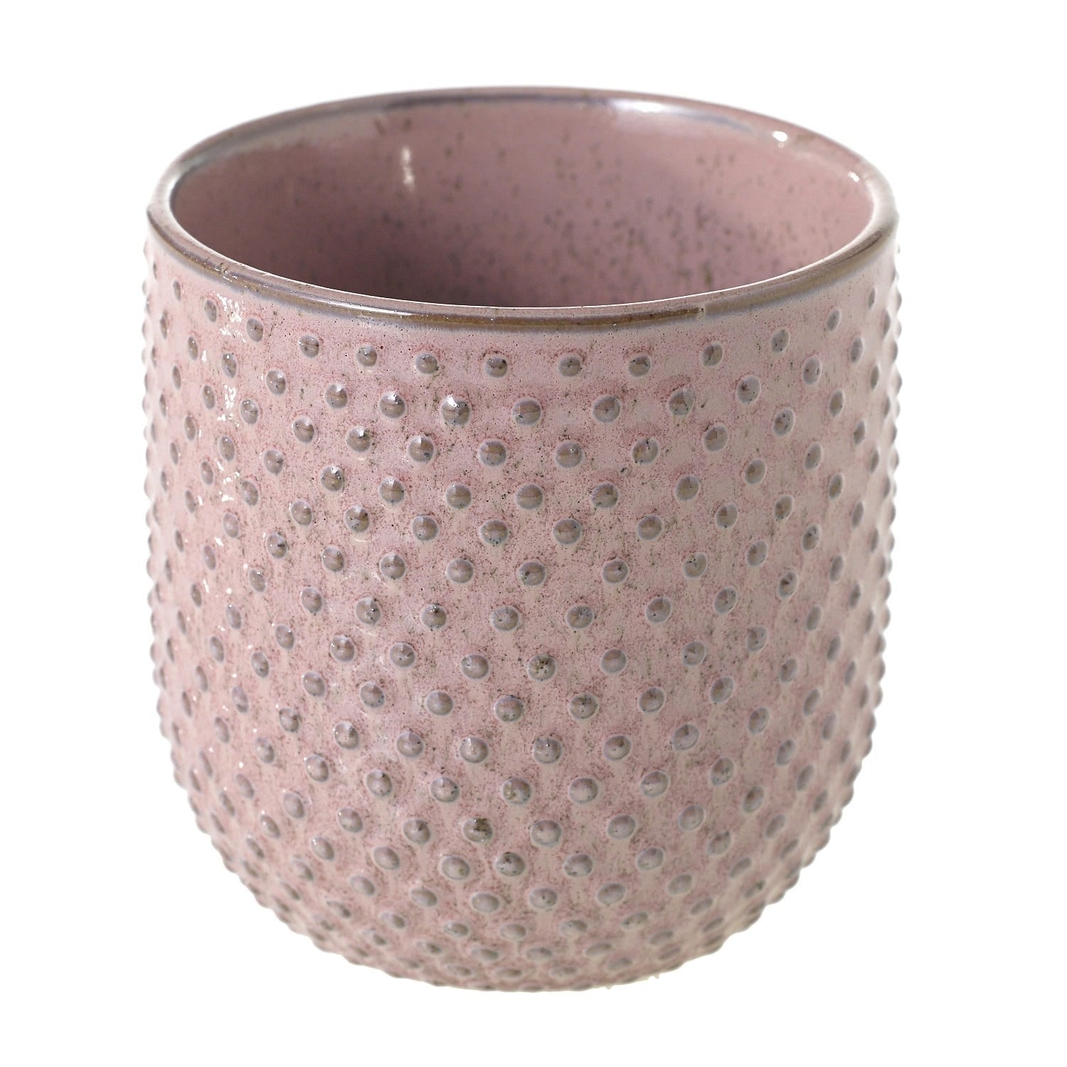 4 Everly Pink Ceramic Pot, 32-Case