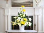 17 x 24.5 Round White Basket, 24-Case
