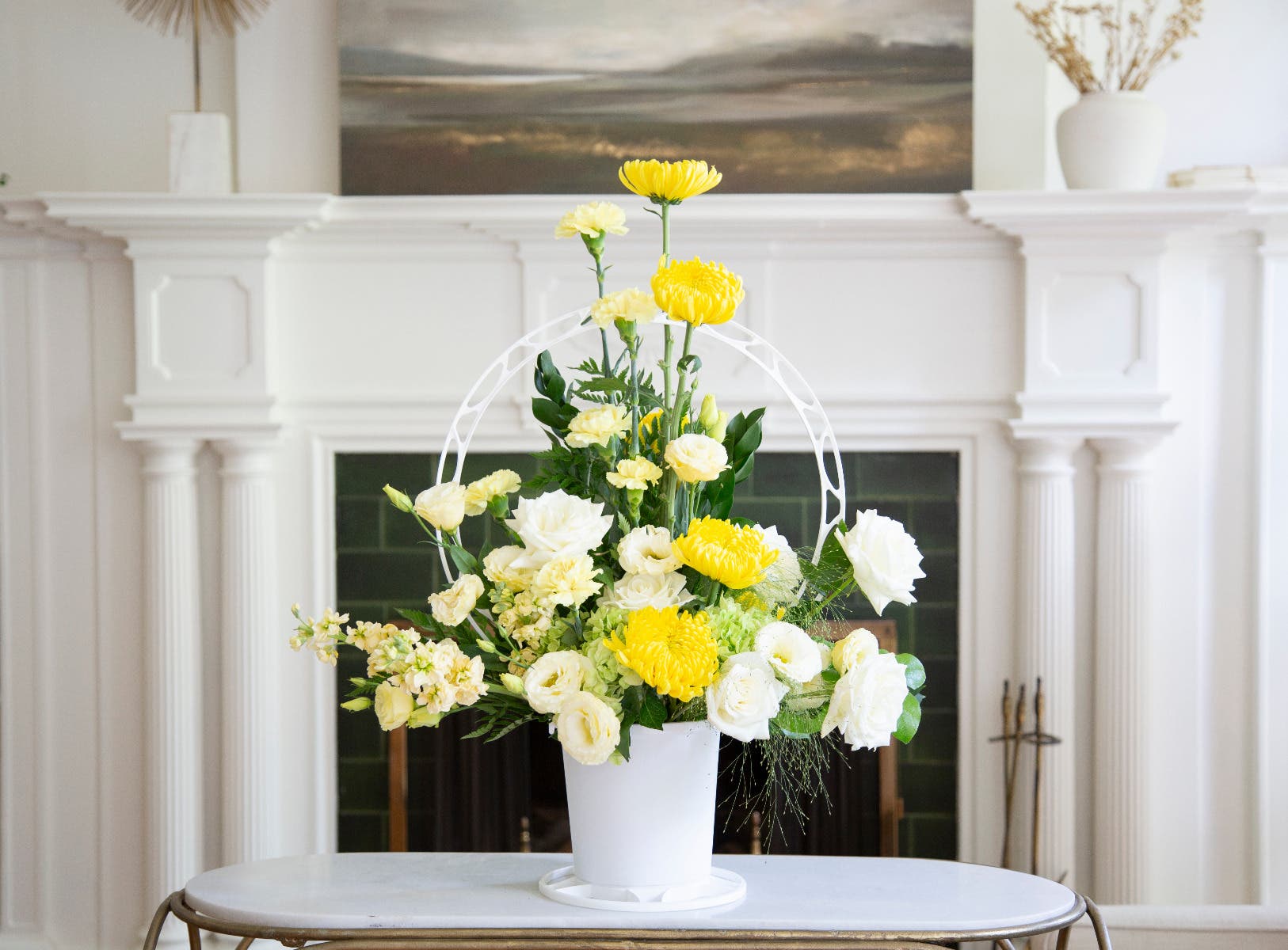 17 x 24.5 Round White Basket, 24-Case