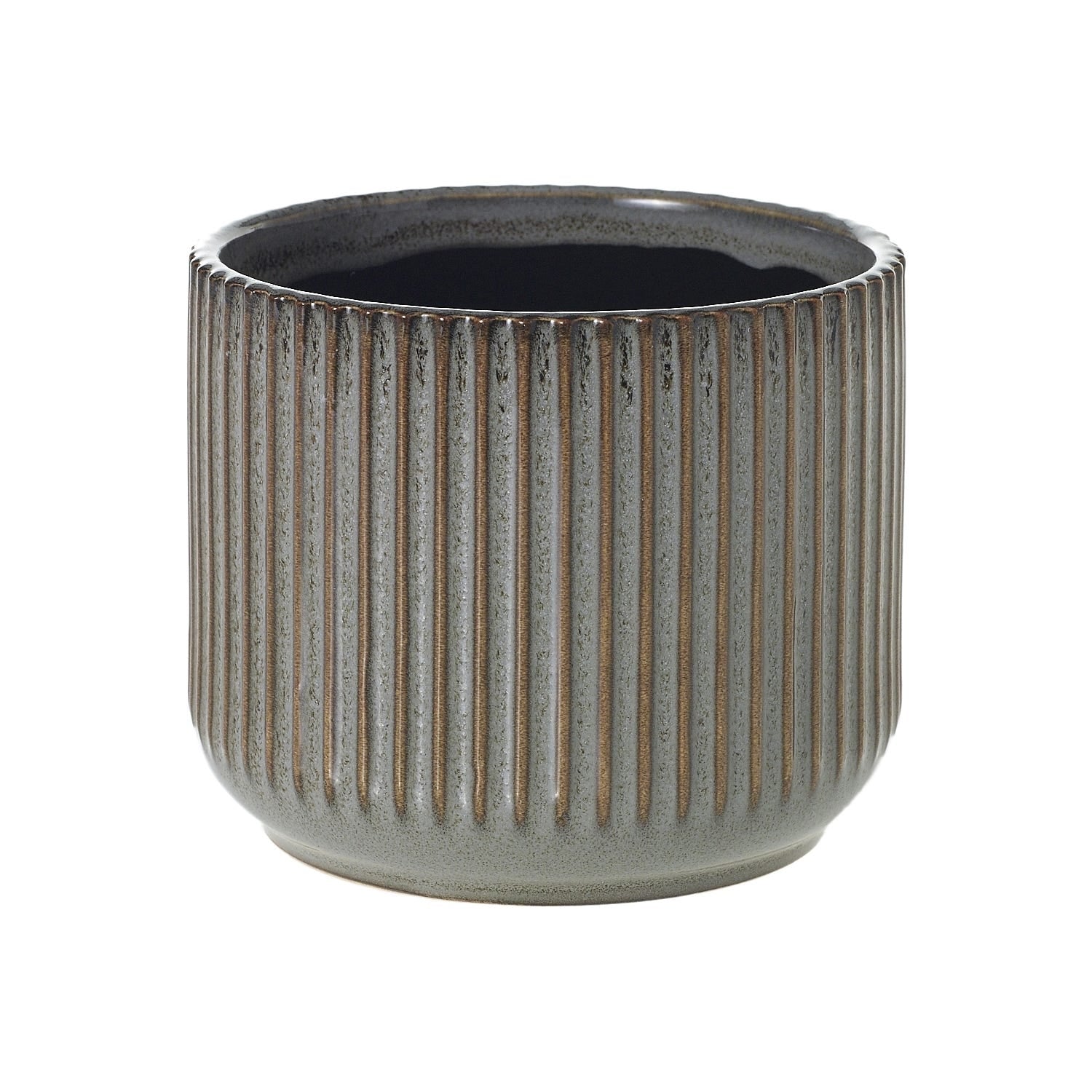 5.25 x 4.25 Habitat Gray Ceramic Pot