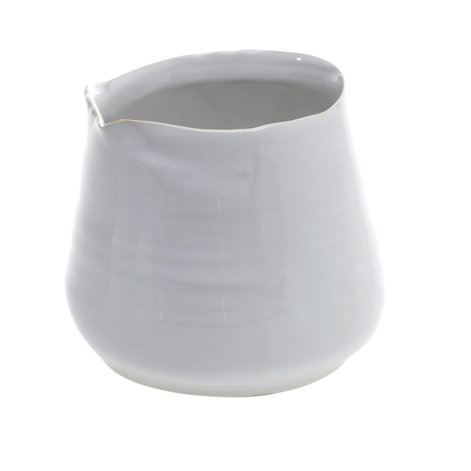 3.25 x 3 Tegan White Ceramic Pot