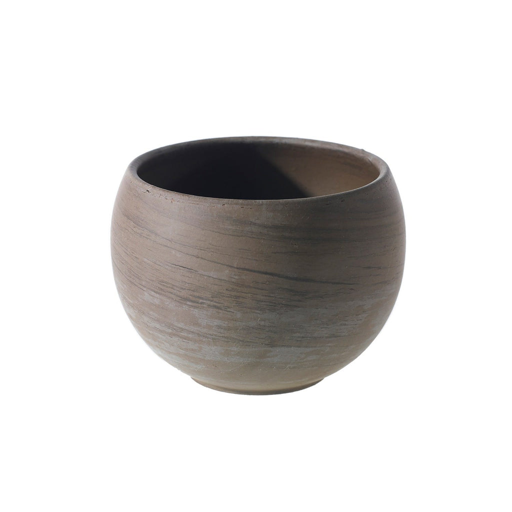 4.75 x 3.5 Astrid Gray Ceramic Pots, 9