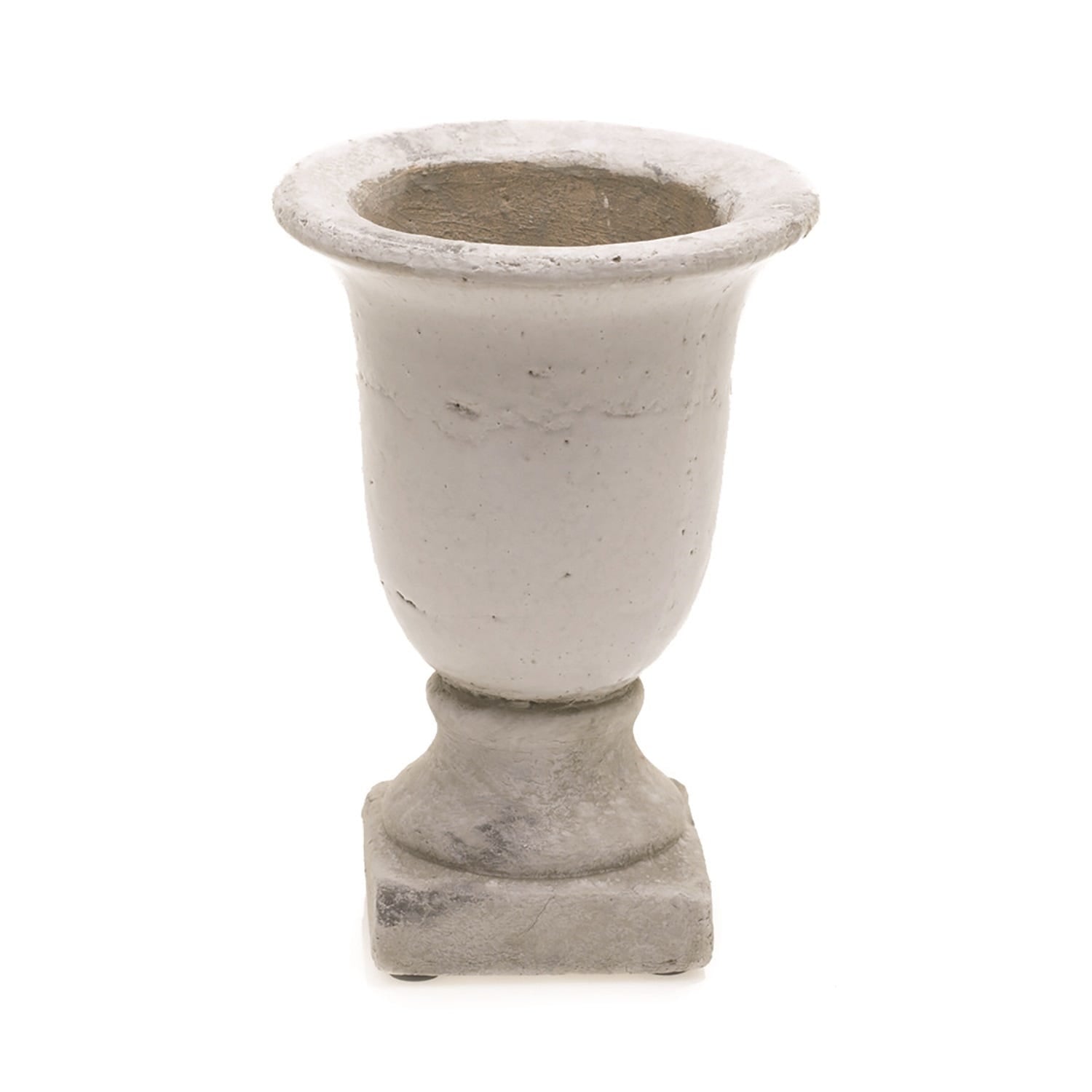 6 x 8.5 Destiny White Ceramic Urn