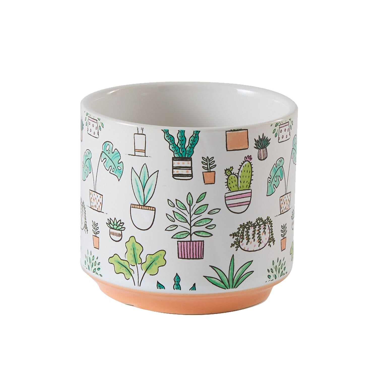 4.75x4.5 Plant Icon Pot, 16-Case