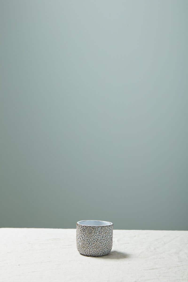 3x2.5 Blue Millie Ceramic Pot, 64-Case
