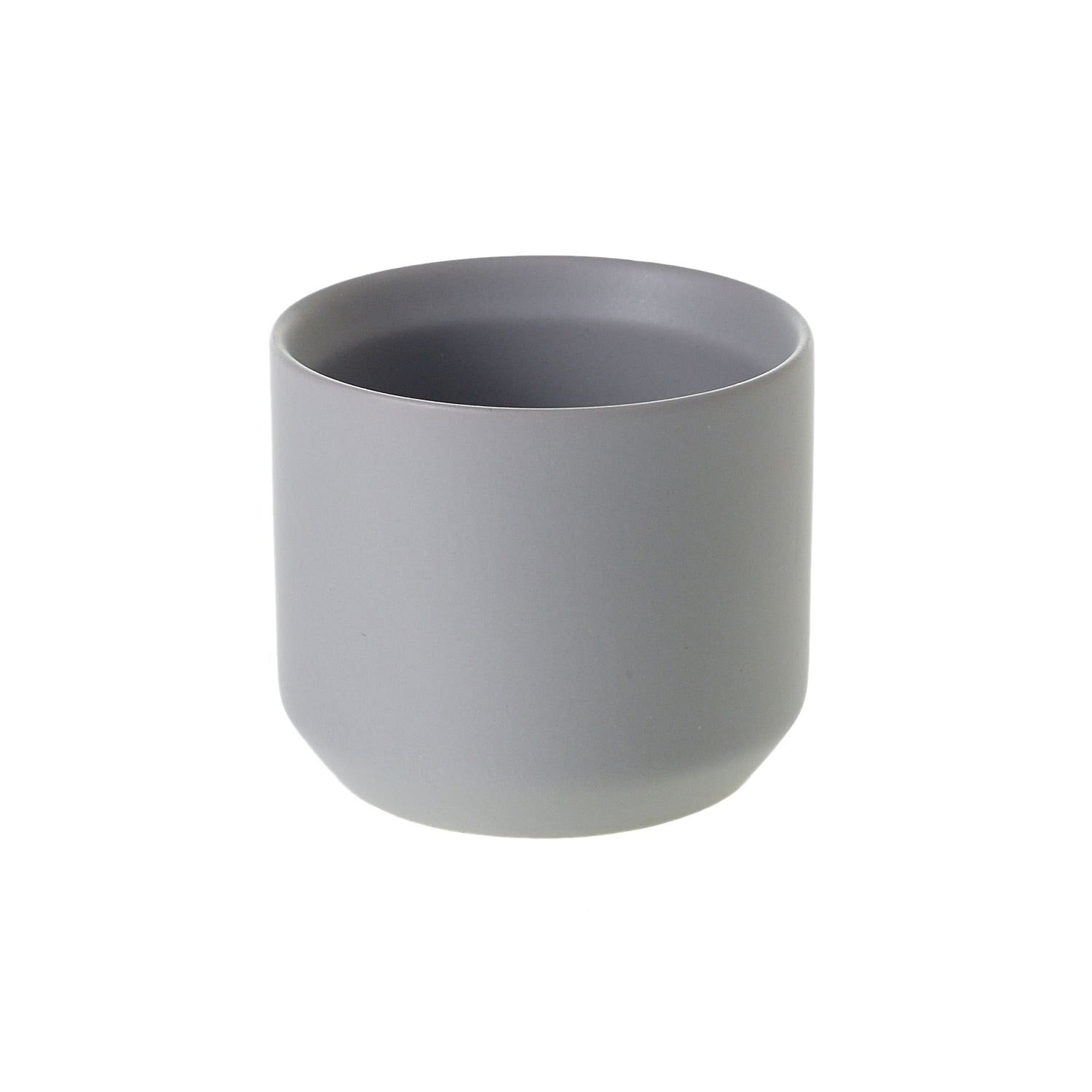 3.25 x 2.75 Kendall Gray Ceramic Pot