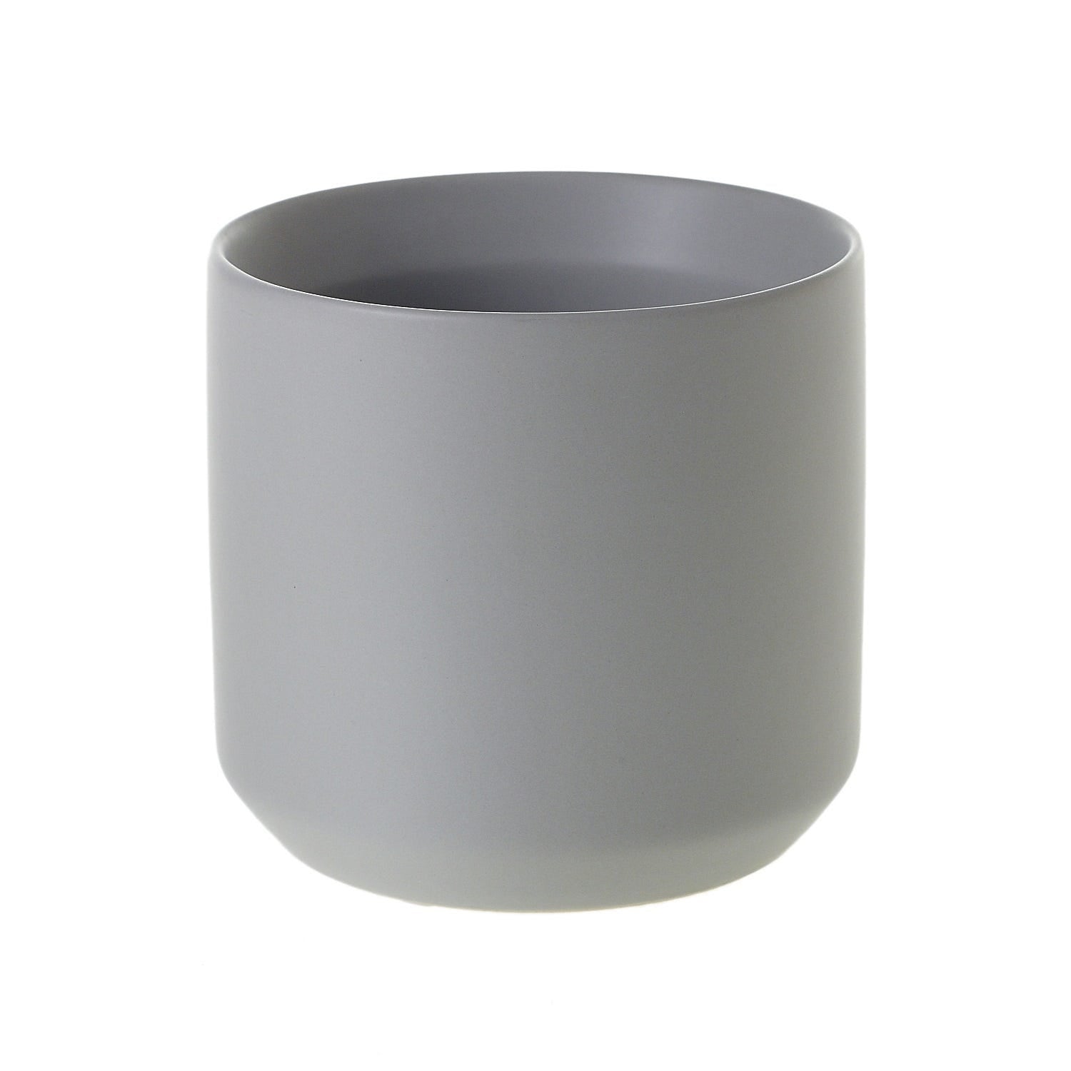 4.75 x 4.5 Kendall Gray Ceramic Pot