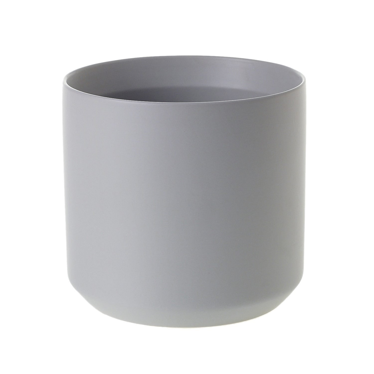 7 x 6.75 Kendall Gray Ceramic Pot