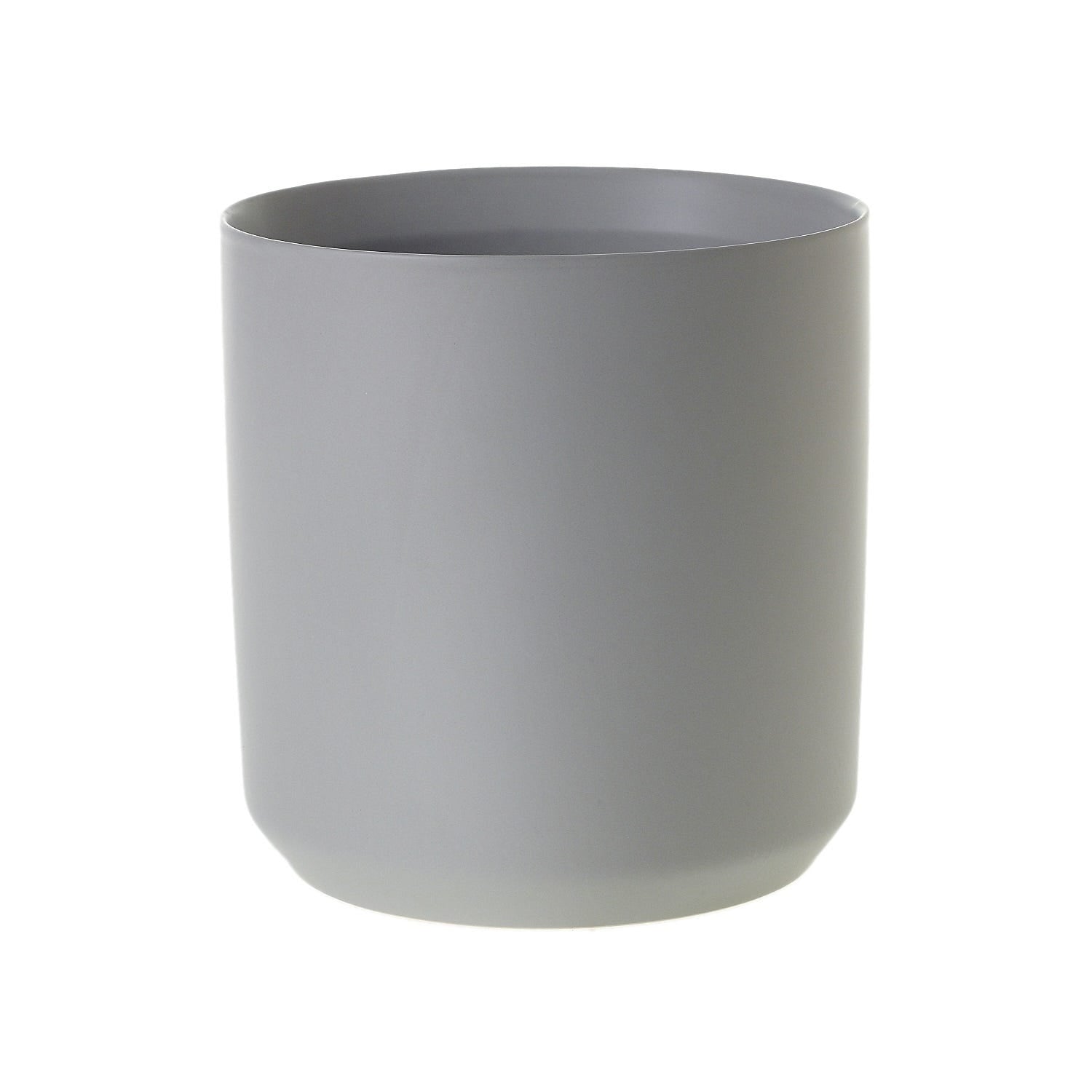 8.5 x 9 Kendall Gray Ceramic Pot