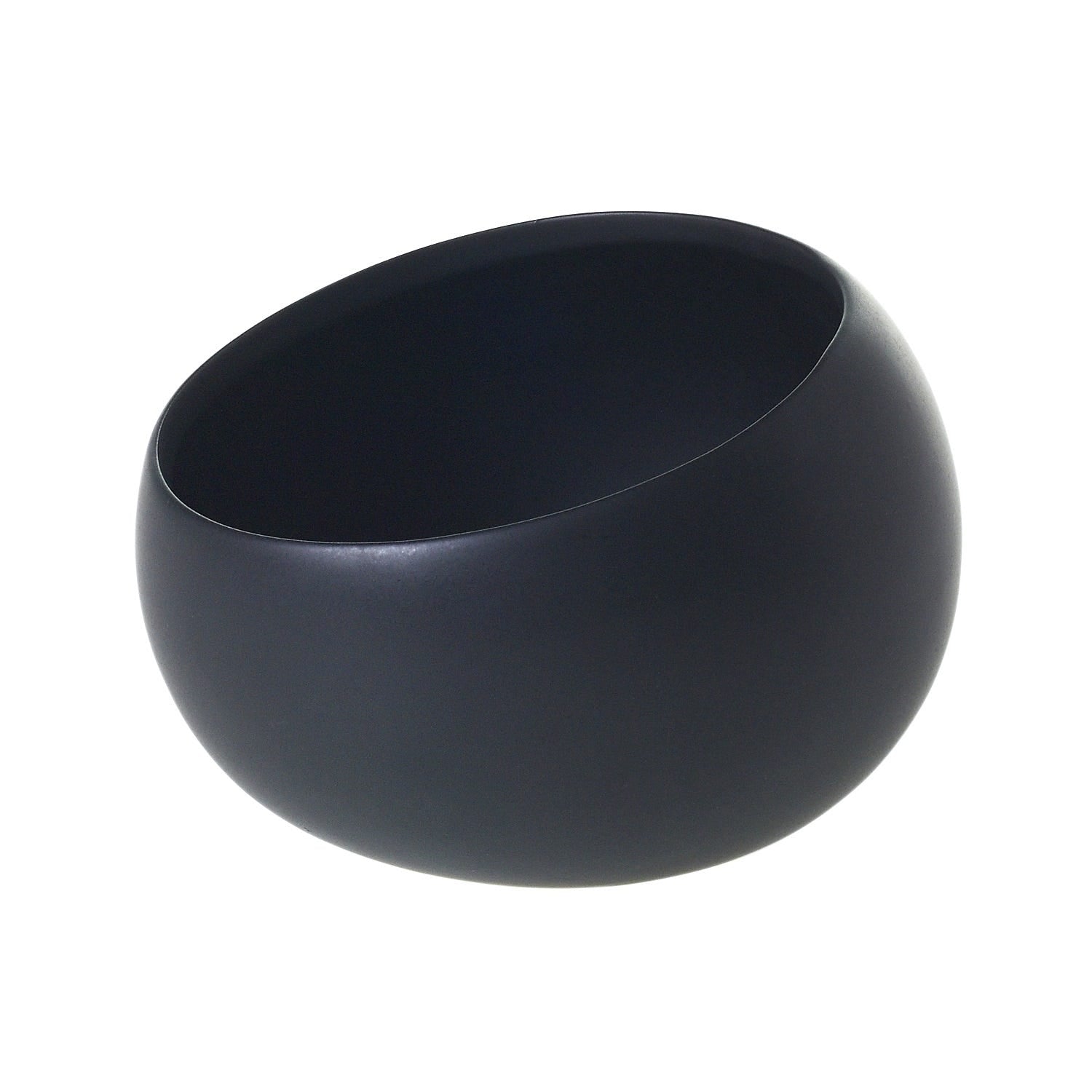 5.25 x 3.5 Simply Black Ceramic Bowl