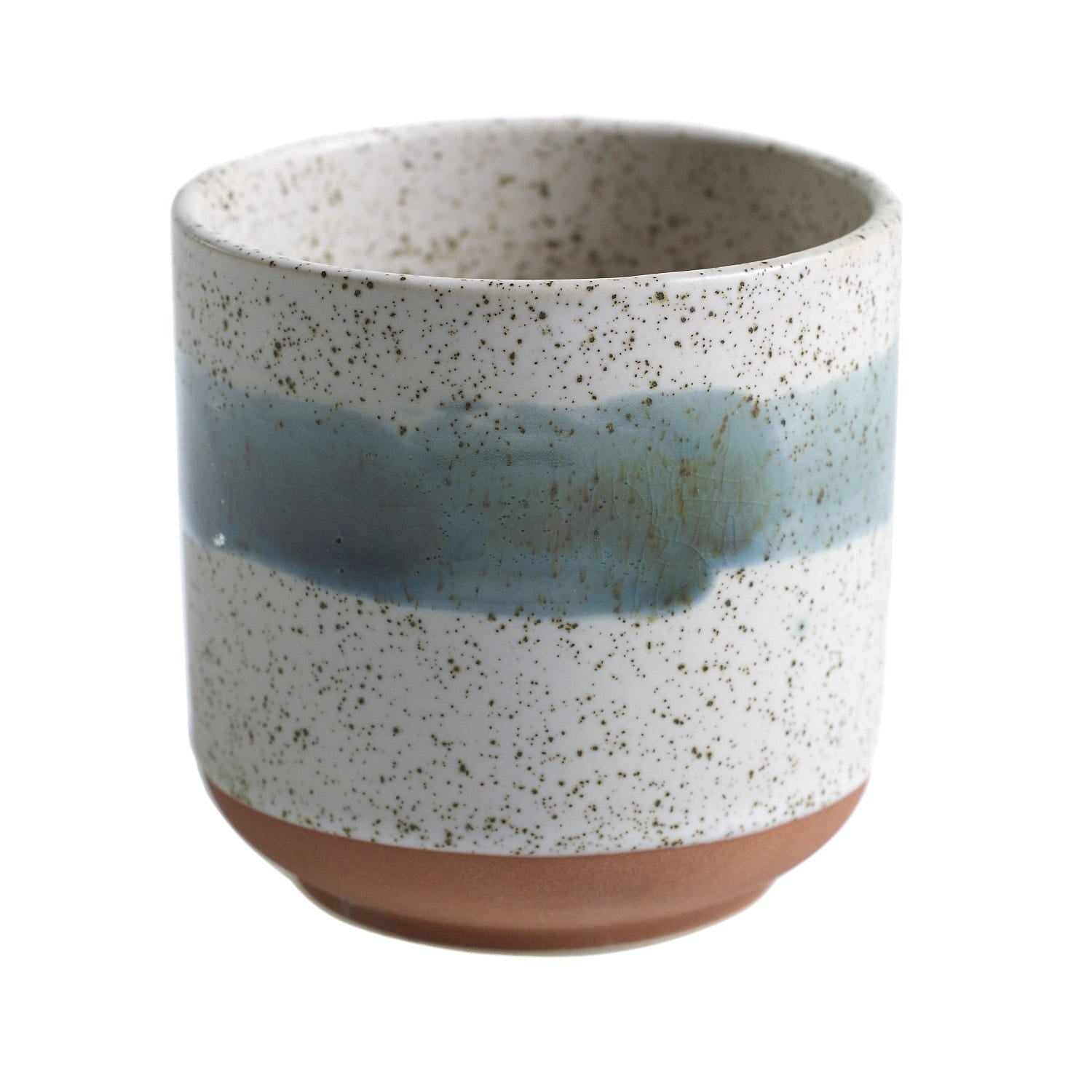 3 x 3 Mateo Off White Ceramic Pot