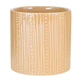 5" Amber Design Ceramic Pot