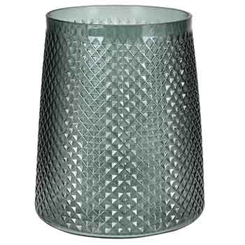 7.25" Eucalyptus Brenda Glass Vase