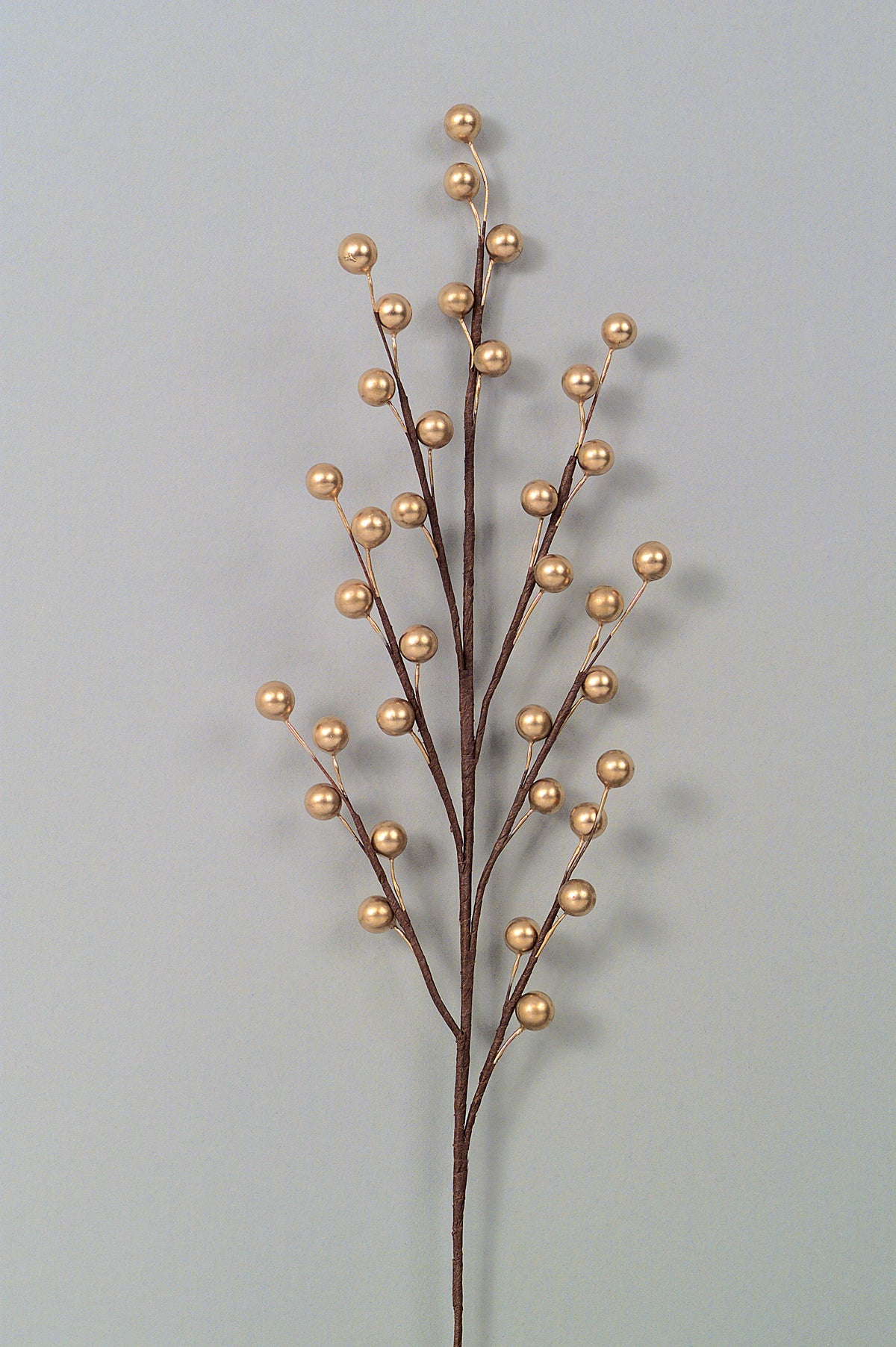 19" Gold Berry Sprays, 12-Bag
