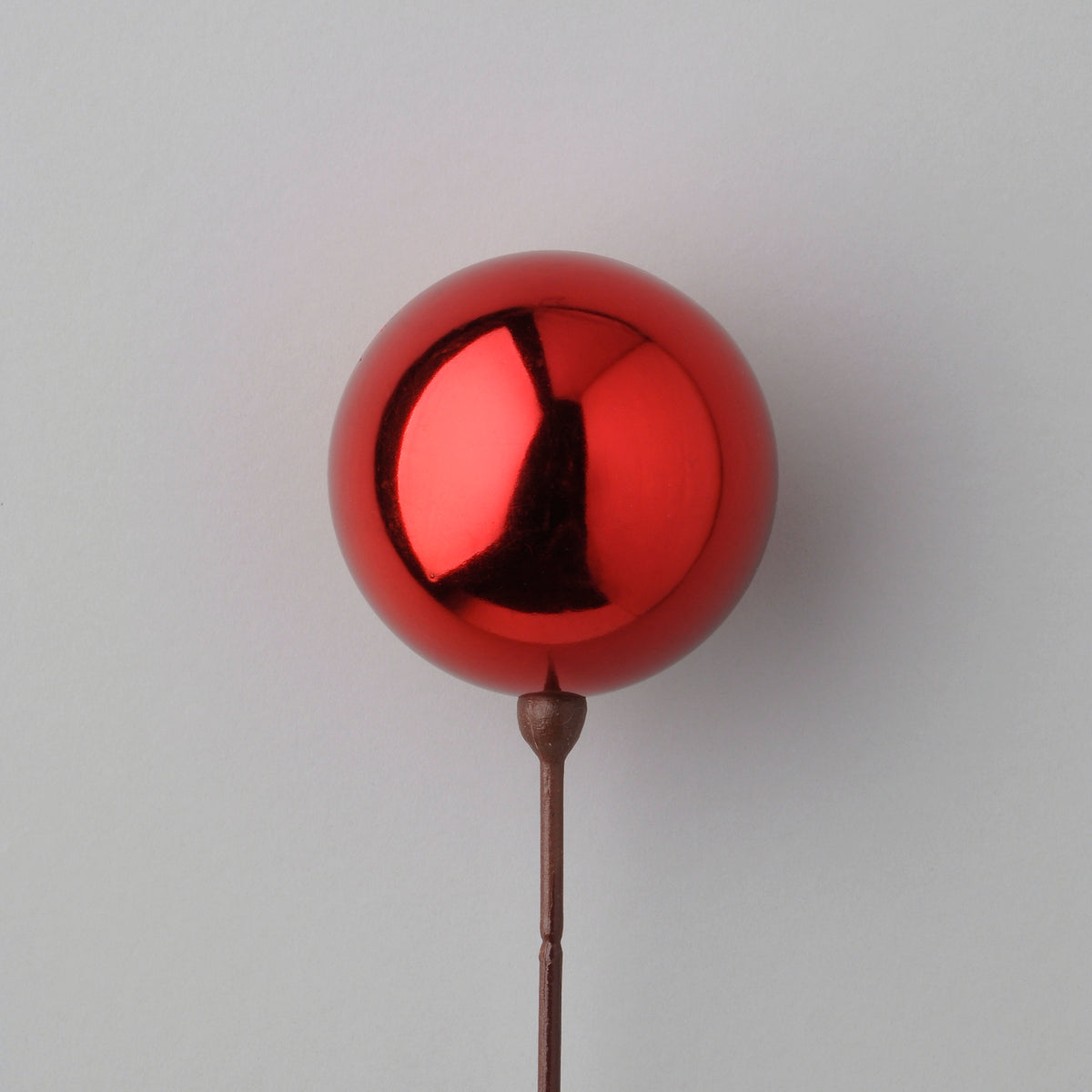 80 MM Ball Pick Shiny Red 18"