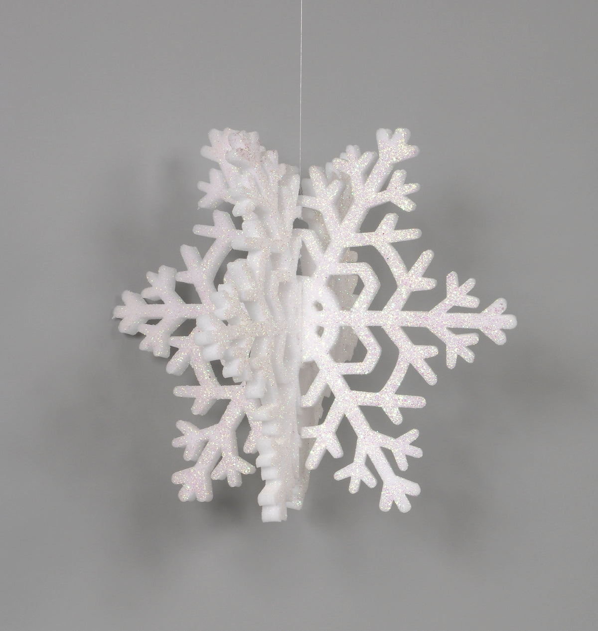 17.75" SNOWFLAKE ORN W/GLT H58810