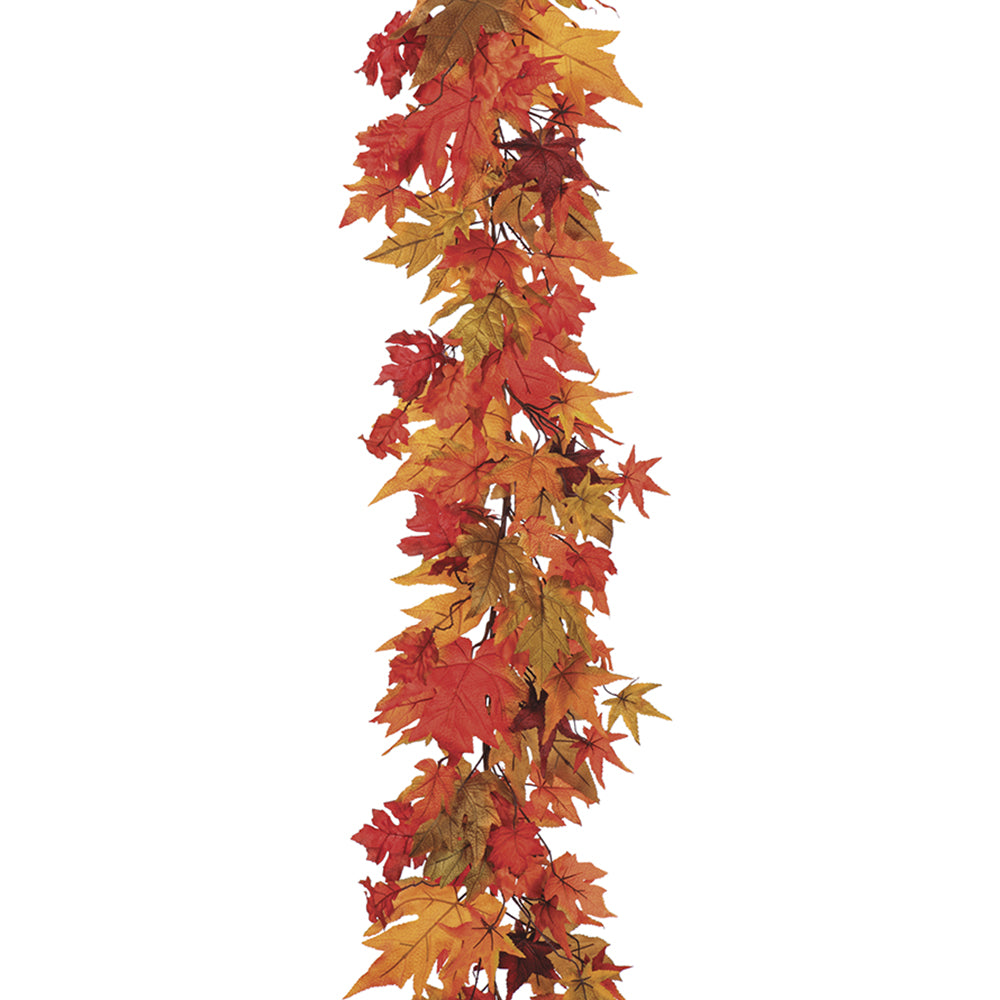 72" Maple Leaf Garland