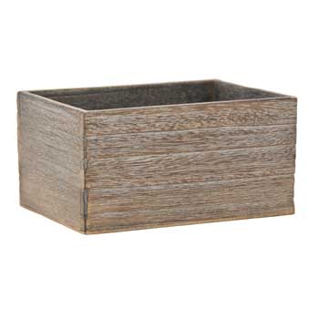 SO-7" RCT ST WOOD GRAIN PLNTR W4245