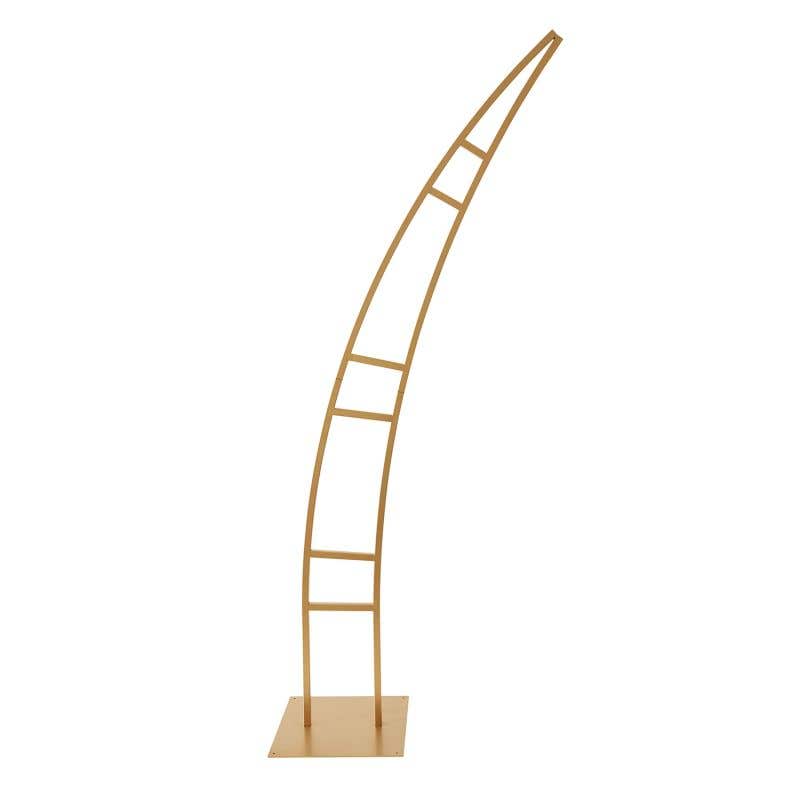 37.75 x 1 x 93.5 Gold Arpeggio Stand