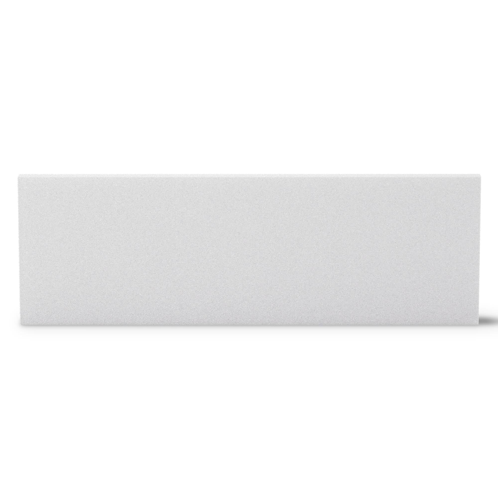 0.9 x 11.9 x 35.8 White Sheet Foam