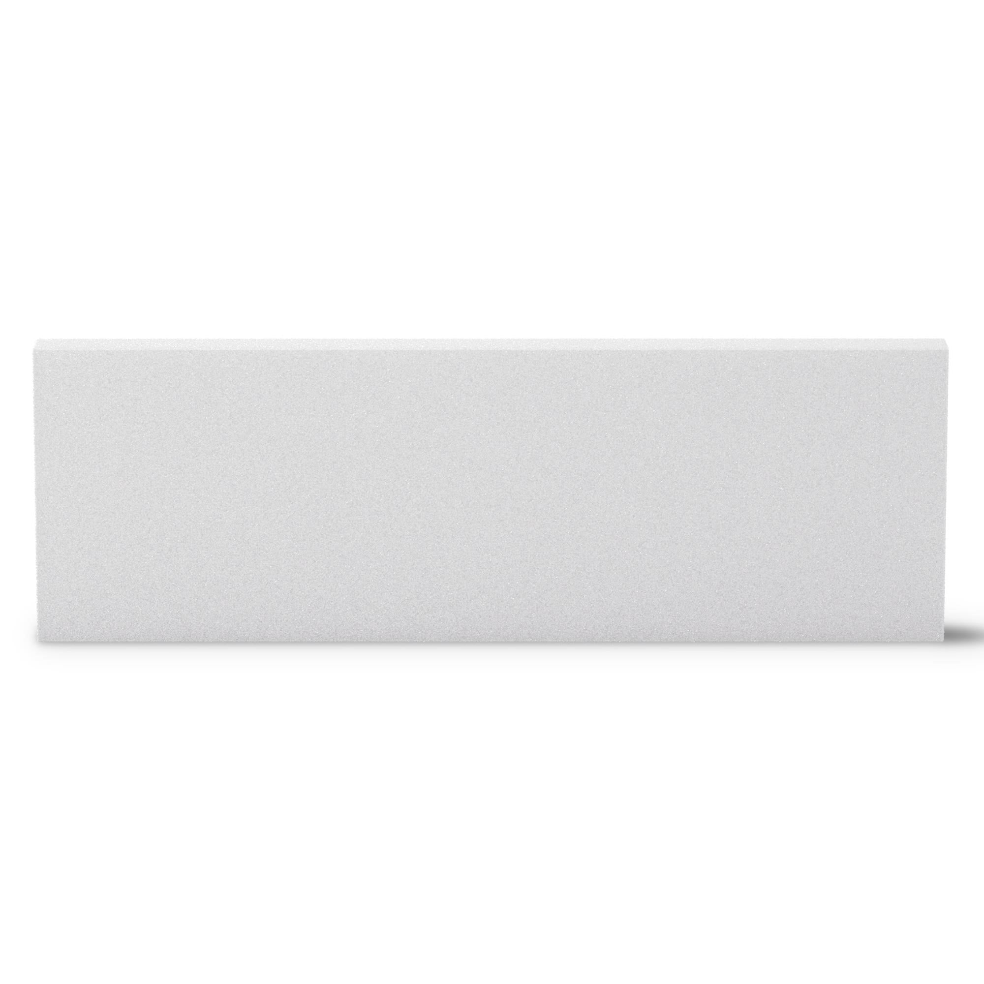 1.9 x 11.8 x 35.8 White Sheet Foam