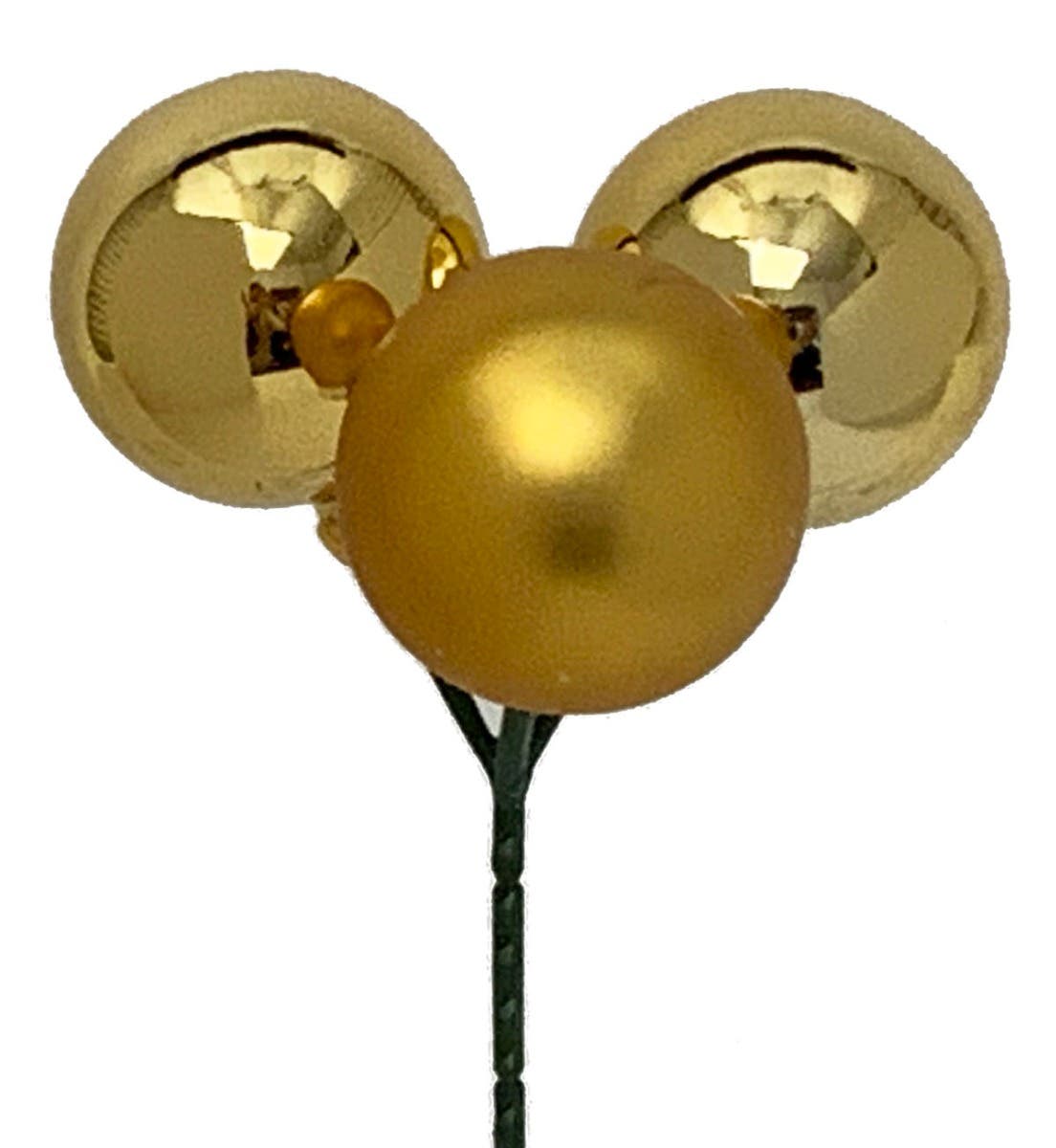 35mm Gold Plastic Ball Pick, 12-Bag