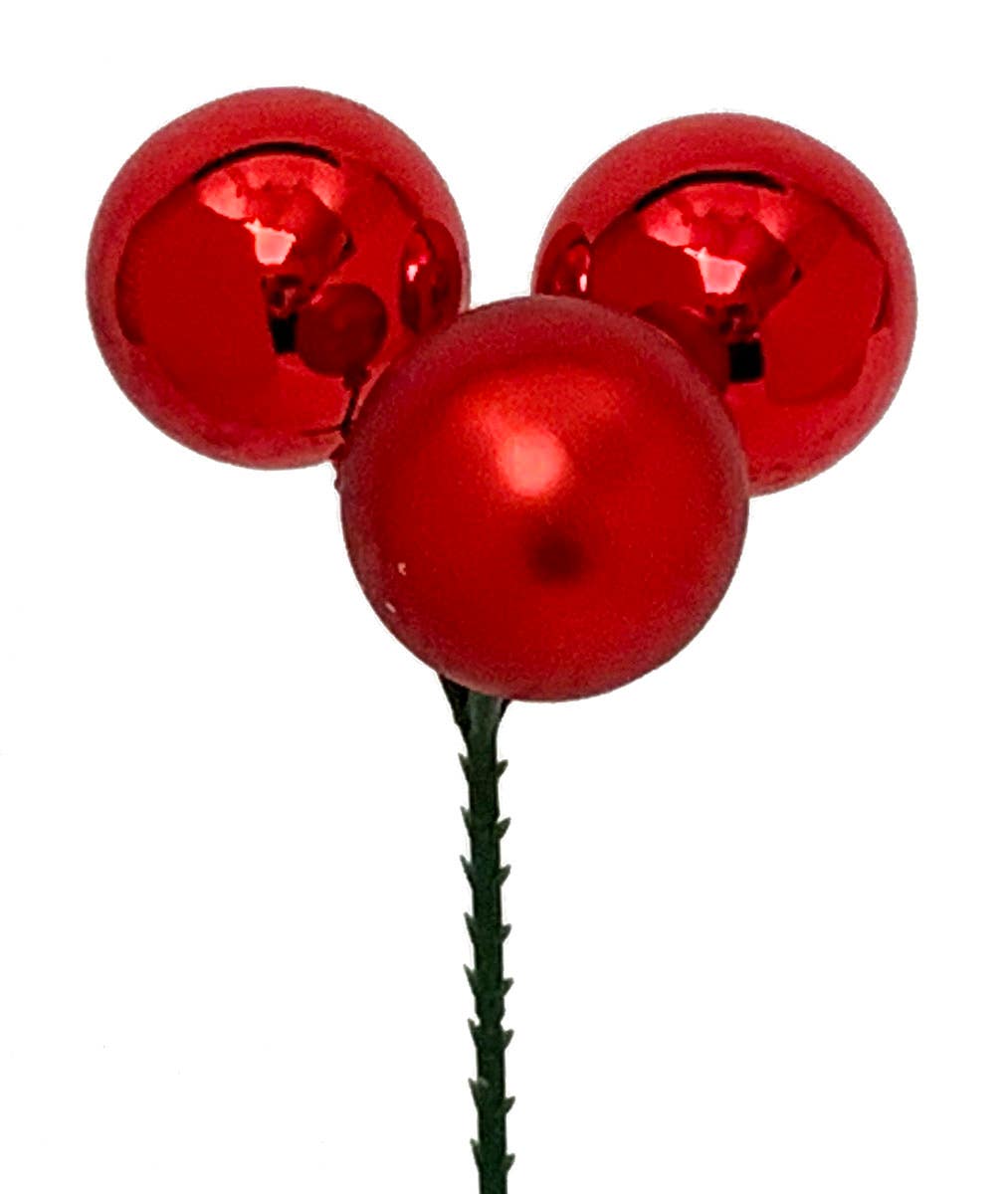 35mm Red Plastic Ball Pick, 12-Bag