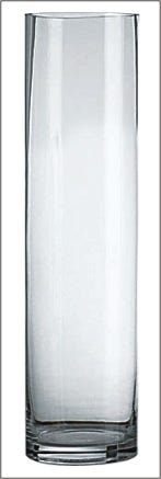 16 x 4 Clear Glass Cylinder