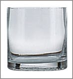 5 x 5 Clear Glass Cylinder