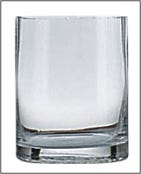 6 x 4 Clear Glass Cylinder