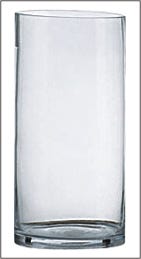8 x 5 Clear Glass Cylinder