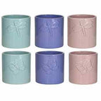 4 Butterfly & Dragonfly Ceramic Pot