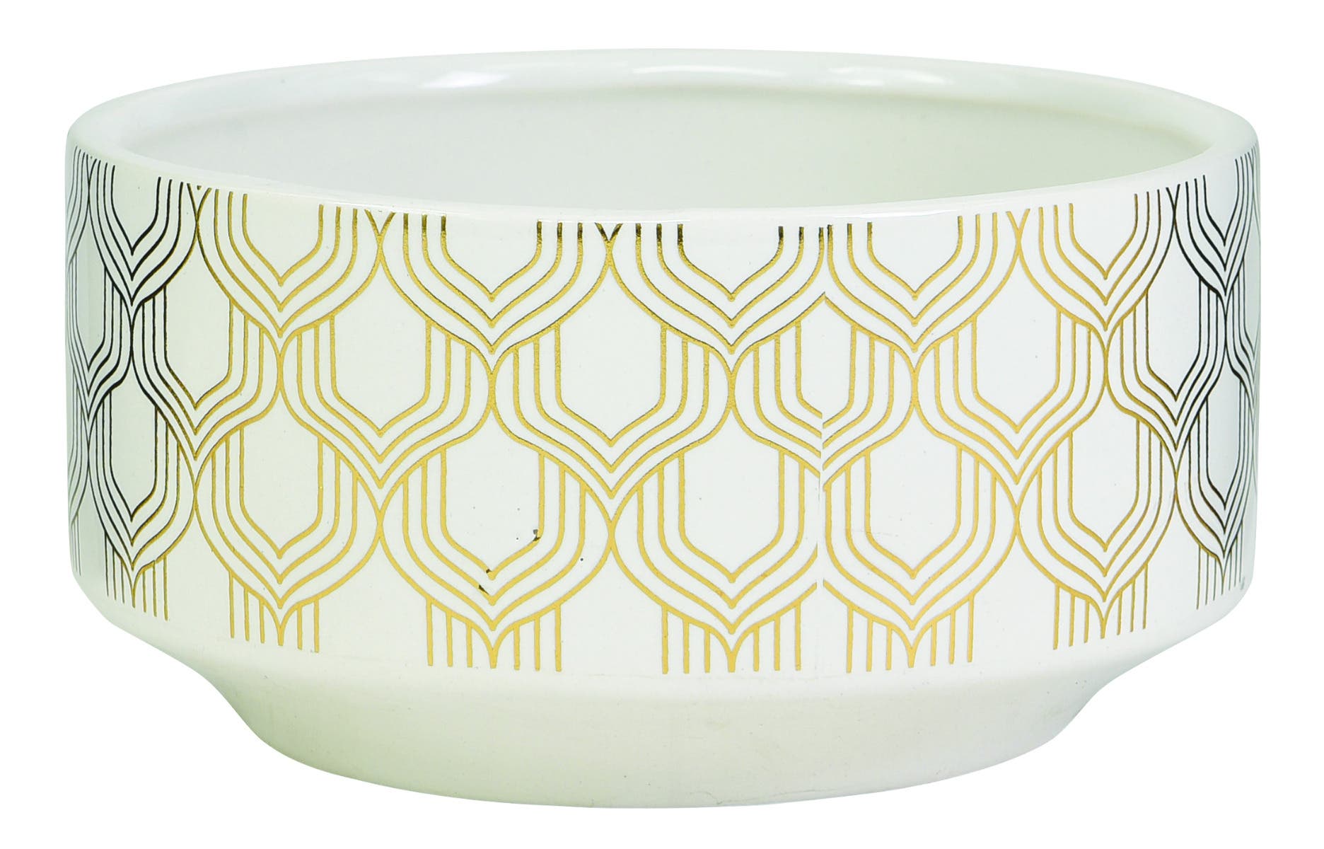 5.25 Gold Design Ceramic Bowl