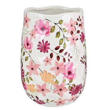 6Wildflower Ceramic vase