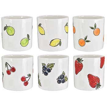 Embossed Berry Pot