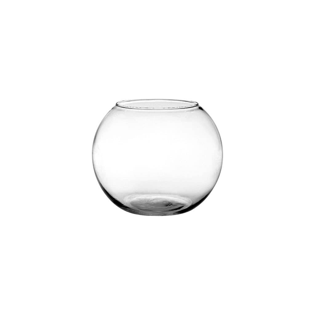 6 Clear Glass Bowls, 12-Case