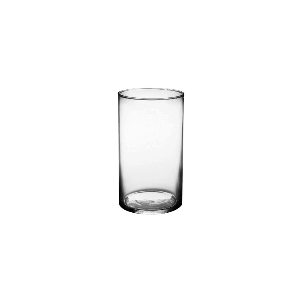3.5 x 6 Glass Cylinder Vases, 12-Case