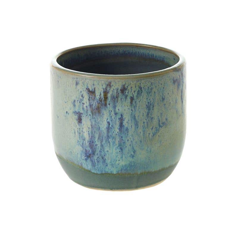 4.5x4 Mint Caribe Ceramic Pot, 32-Case