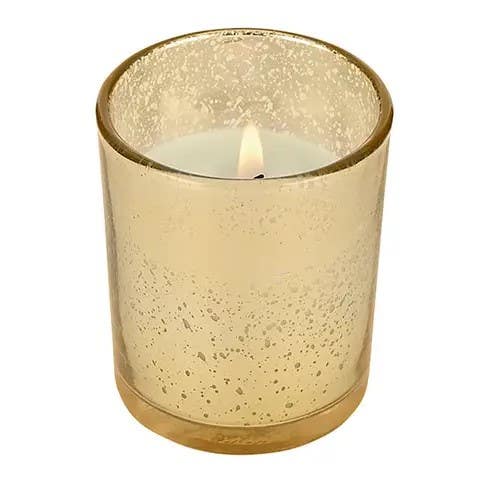 2 Gold Prefilled Glass Votive, 25-Pack