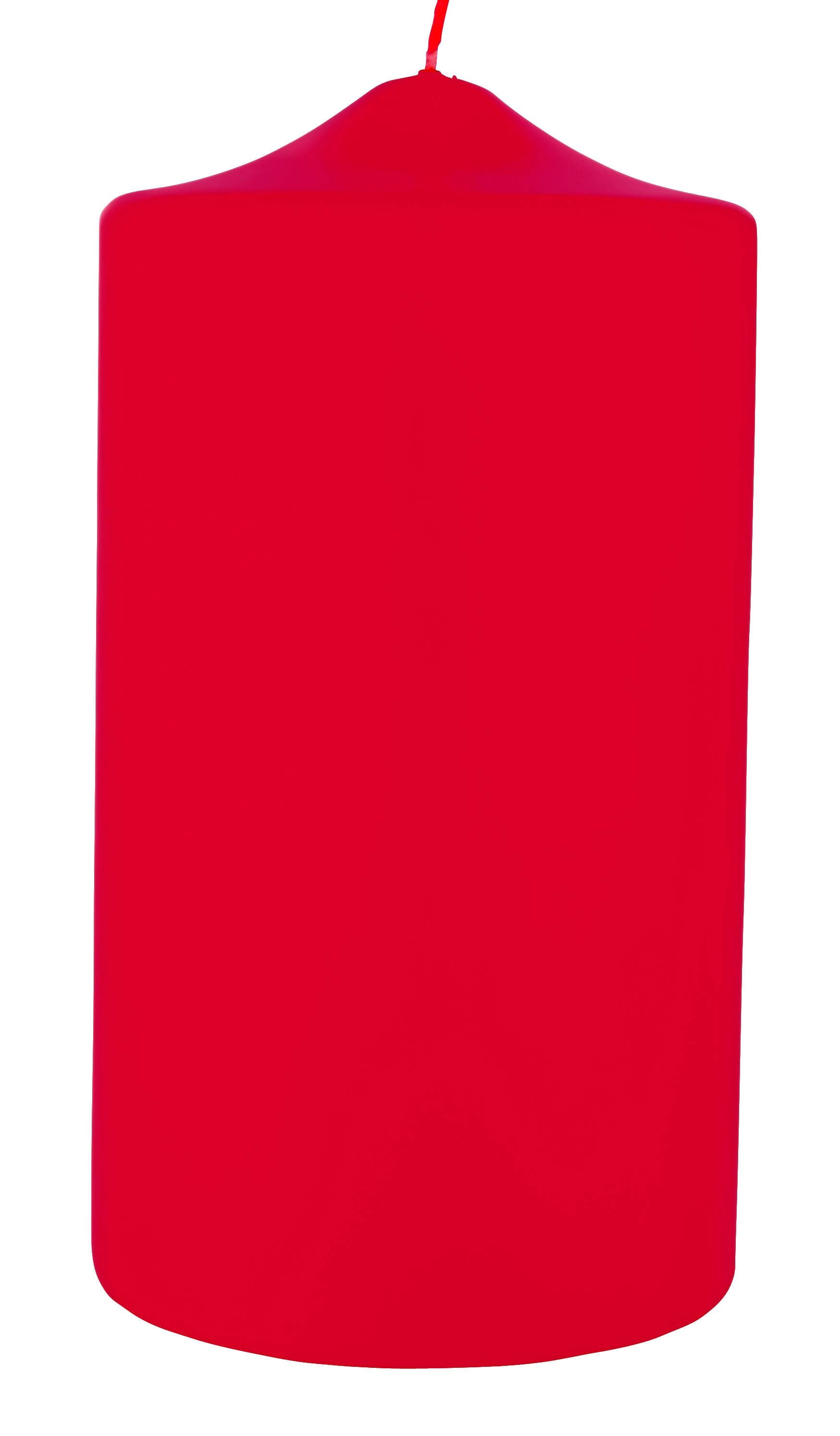2.8 x 4 Red Pillar Candles, 12-Case