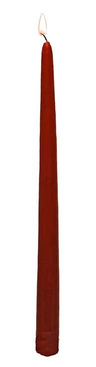12 Pomegranate Taper Candles, 12-Box