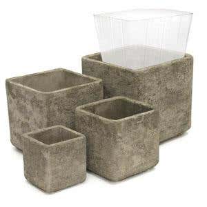 5 x 5 Concrete Ceramic Cube