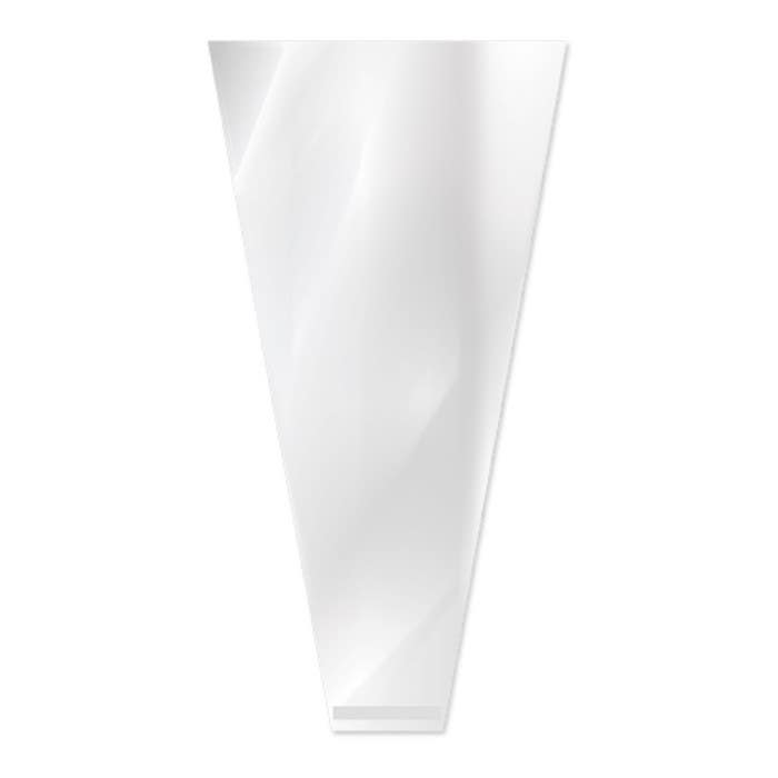 13x25 Clear Bud Vase Sleeves, 100-Pack