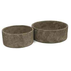 8 x 3.5 Concrete Ceramic Cylinder
