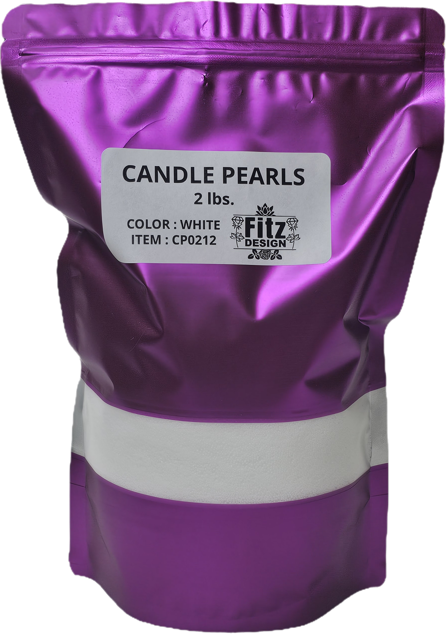 White Pearl Candles 2 lbs., 10-Wicks