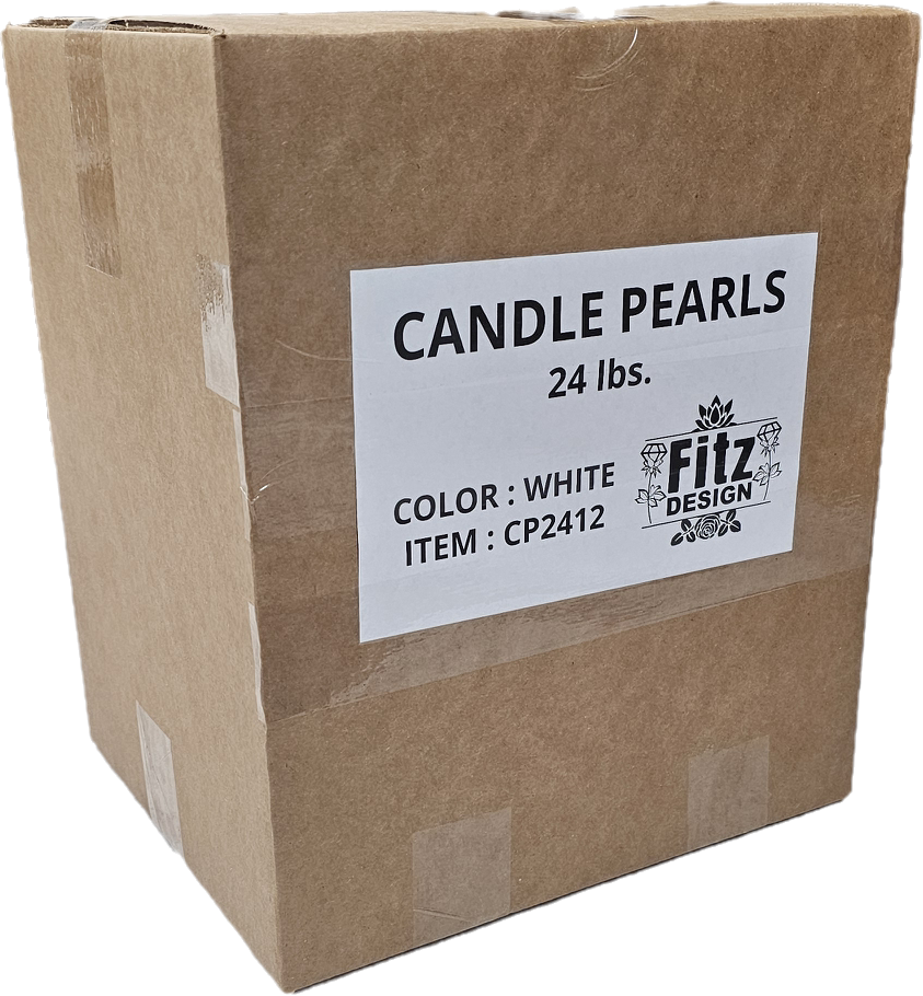 White Pearl Candles 24 lbs., 100-Wicks