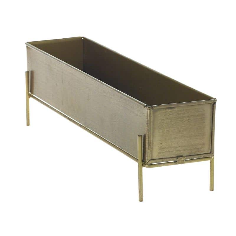 17.5 x 4 x 5.25 Gold Chez Planters, 8