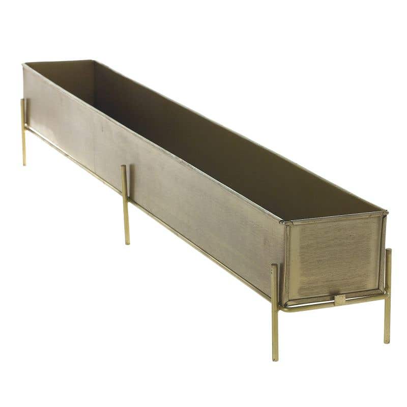 33.75x4.5x5.25 Gold Chez Planters, 6